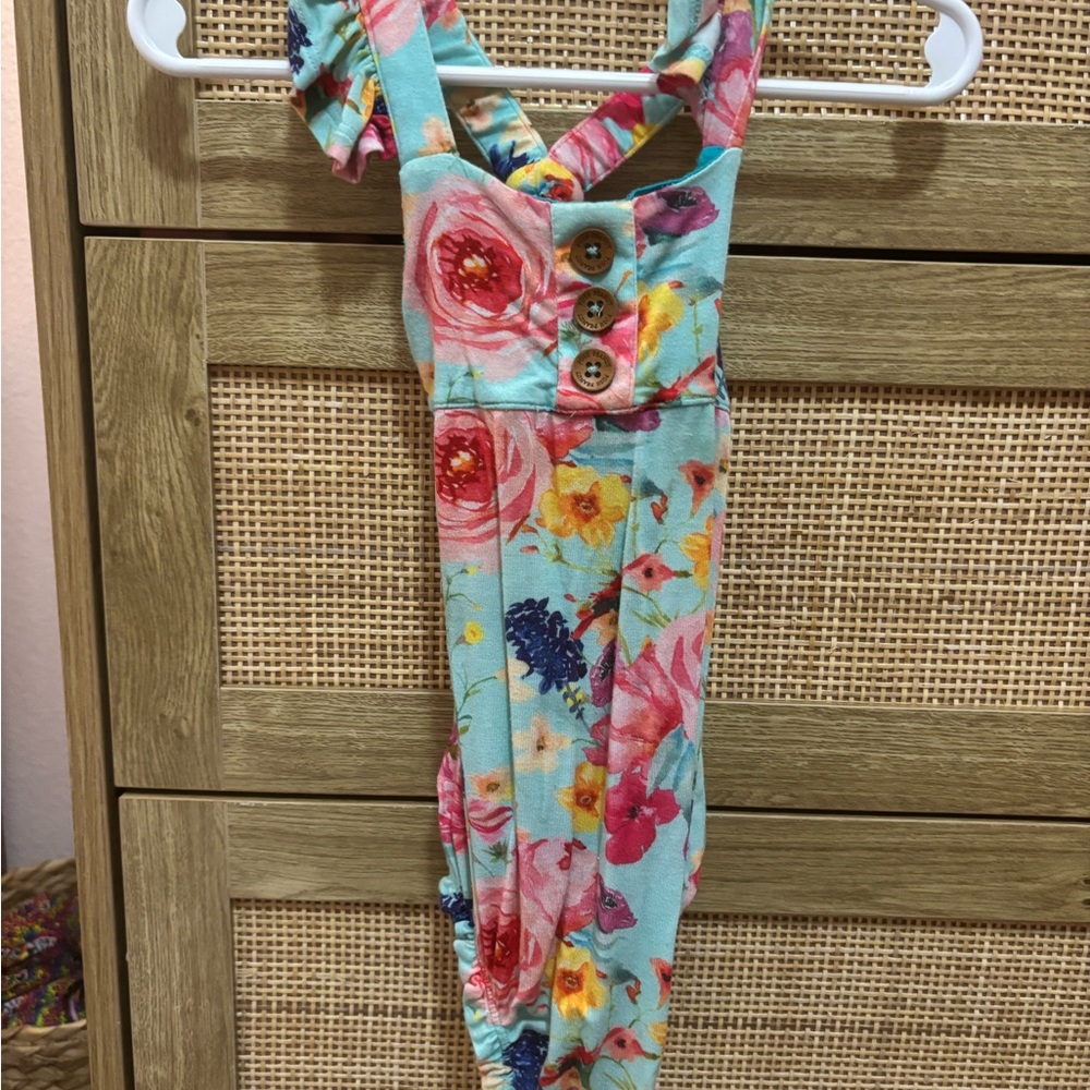 Posh Peanut Floral One piece